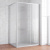 Душевой уголок Vegas Glass ZP+ZPV 120*90 07 02 профиль матовый хром, стекло шиншилла Душевой уголок Vegas Glass ZP+ZPV 120*90 07 02 профиль матовый хром, стекло шиншилла