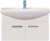 Тумба с раковиной Misty Джулия 85 белая White