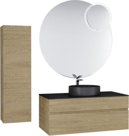 Мебель для ванной Raval Decent 100 дуб сонома