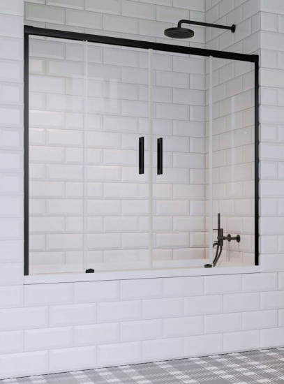 Шторка на ванну Radaway Idea Black PN DWD 150