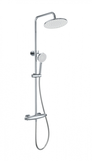 Душевая стойка Wonzon & Woghand Capsule WW-B3031-A-CR с термостатом