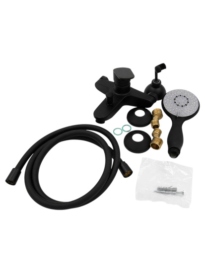 Смеситель для ванны Fiore Kevon Black Matt 81NN8150, черный