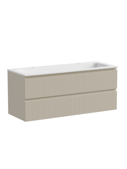 Тумба с раковиной Sancos Snob T 120 Beige Soft SNT120CE, подвесная