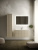 Тумба с раковиной Sancos Snob R 100 Beige Soft SNR100CE, подвесная
