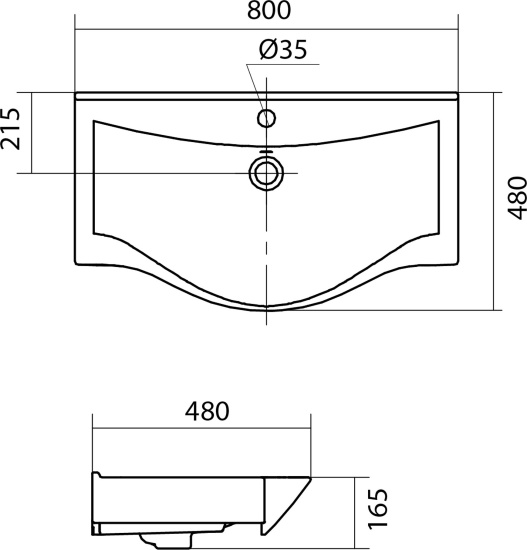 Мебель для ванной Aquaton Беверли 80