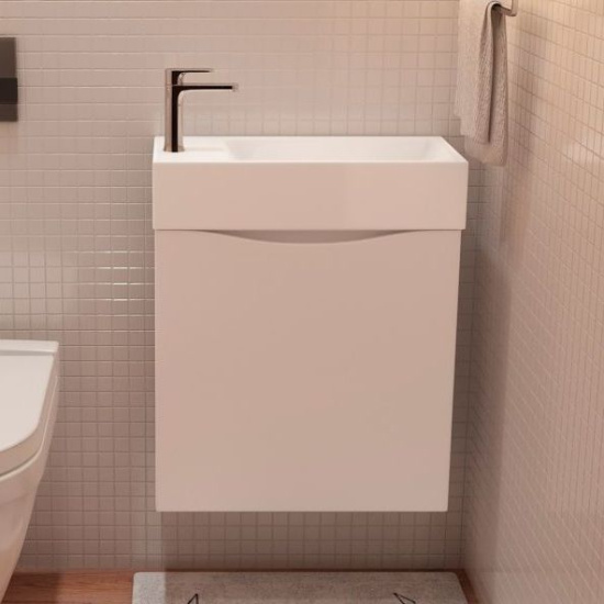 Мебель для ванной Art&Max Liberty R, 50, подвесная, Bianco Lucido