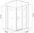 Душевой уголок Good Door Latte WTW+SP-C-WE 140x80