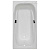 Чугунная ванна Castalia Emma 180x85x42 с ручками