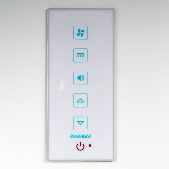 Душевая кабина DTO L920 R с гидромассажем и электрикой