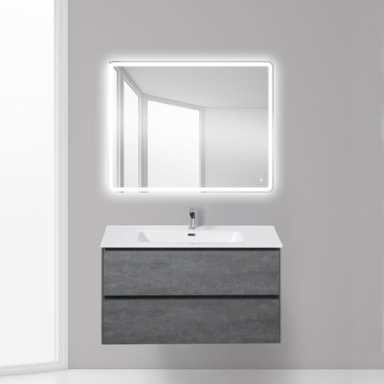 Тумба с раковиной BelBagno Pietra 100 stucco cemento