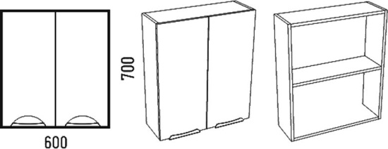 Шкаф Corozo Алиот 60