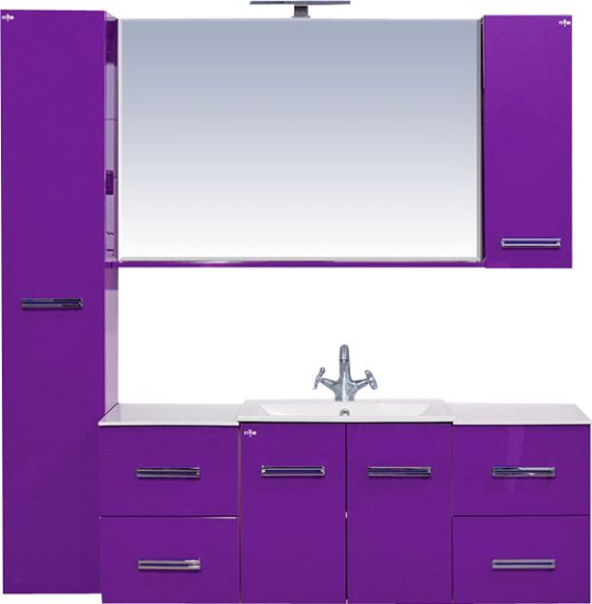 Шкаф Misty Атланта сиреневый R