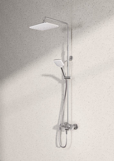 Душевая стойка Kludi Cockpit Explorer 8005005-00, термостат