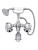 Смеситель для ванны Fiore Xt Sky Swarovski® 17CR0600, хром