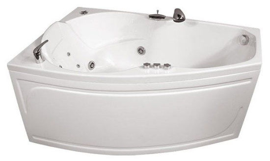 Акриловая ванна Triton Бриз 150х95 см R с гидромассажем
