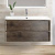 Тумба с раковиной BelBagno Albano 80 подвесная, robere nature grigio