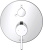 Смеситель для ванны Duravit D-Neo DE5210012010 для ванны сдушем
