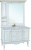 Зеркало-шкаф Bellezza Рим 110 L белое патина золото Зеркало-шкаф Bellezza Рим 110 L белое патина золото