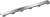 Решетка TECE TECEdrainline Steel II 6 015 83 150 см матовая