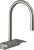 Смеситель для кухни Hansgrohe Aquno Select M81 73831800 сталь Смеситель для кухни Hansgrohe Aquno Select M81 73831800 сталь