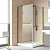 Душевой уголок Vegas Glass AFP-Fis Lux 120*90 05 01 L профиль бронза, стекло прозрачное