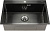 Мойка кухонная Melana D6545HB графит