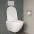 Подвесной унитаз beWash Bogen 88303614 с функцией биде