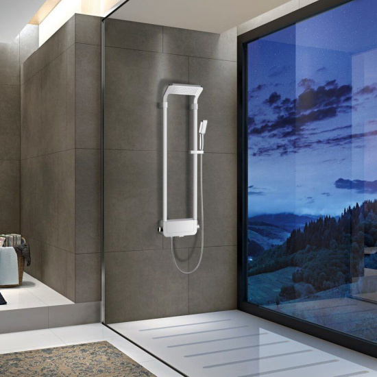 Душевая панель Black&White Seasons W1030 Star Chrome