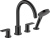 Смеситель на борт ванны Hansgrohe Vernis Shape 71459670 черный Смеситель на борт ванны Hansgrohe Vernis Shape 71459670 черный