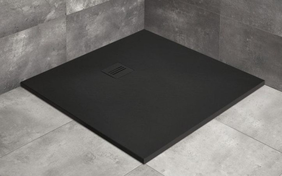 Поддон для душа Radaway Kyntos C 100x100 black, с сифоном