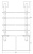 Полка Ellux Avantgarde AVA 049 4-ярусная, 60 см Полка Ellux Avantgarde AVA 049 4-ярусная, 60 см