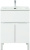 Тумба с раковиной Aquanet Алвита new 60 напольная, белая матовая, с дверками и ящиком