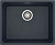 Мойка кухонная Franke Kubus KBG 110-50 графит