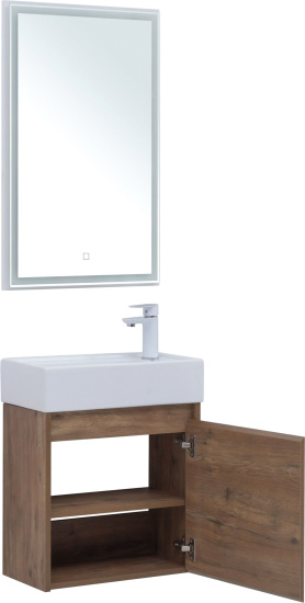 Мебель для ванной Aquanet Nova Lite 50 дуб рустикальный