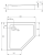Поддон для душа Radaway Doros PT Compact 80x80