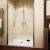 Душевая дверь в нишу GuteWetter Lux Door GK-103 правая 120 см стекло бесцветное, профиль хром Душевая дверь в нишу GuteWetter Lux Door GK-103 правая 120 см стекло бесцветное, профиль хром
