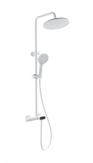 Душевая стойка Wonzon & Woghand Muse Corno WW-B2091-A-MW с термостатом