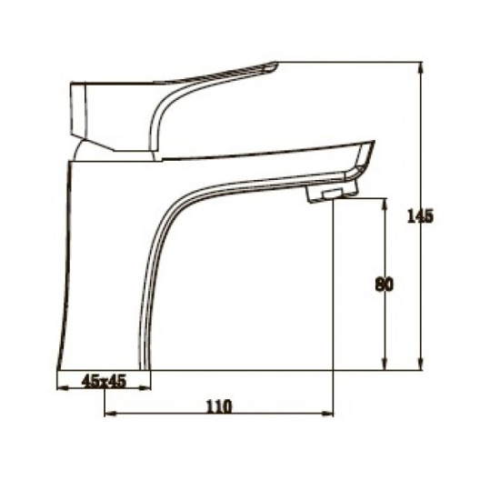 Смеситель для раковины Kaiser Clever 76011