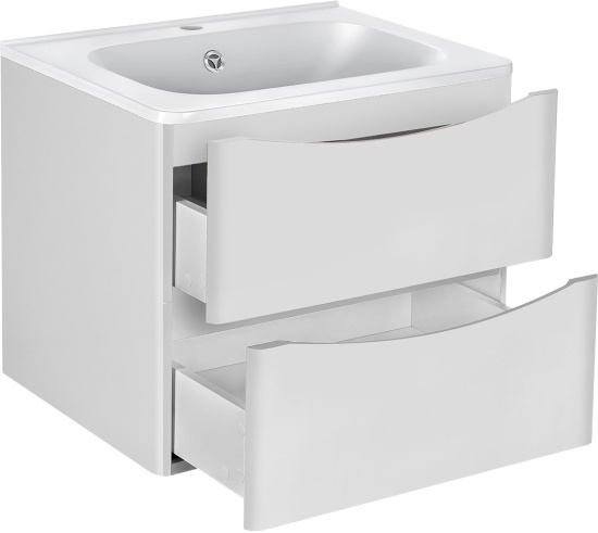 Мебель для ванной Vincea Paola 60 белая глянцевая