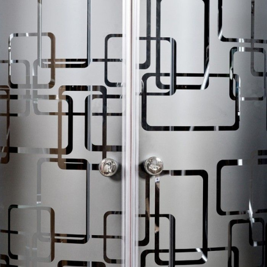 Душевая кабина DTO BM4510 N с LED-подсветкой