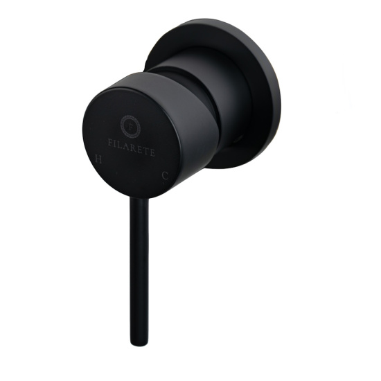 Смеситель для раковиный Filarete Roun FL4020BL, черный
