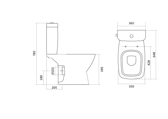 Унитаз-компакт Santek Нео 1WH302187