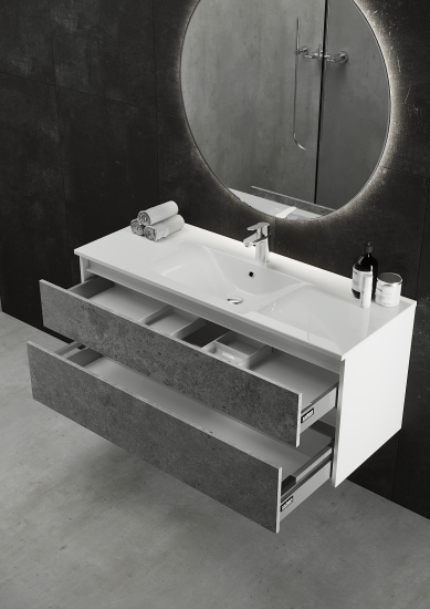 Тумба с раковиной Sanvit Кубэ-2 Лофт 90