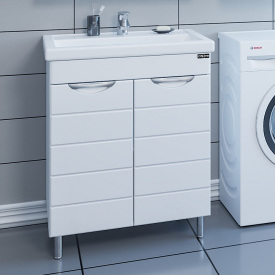 Мебель для ванной СанТа Родос 70 напольная, 2 дверцы