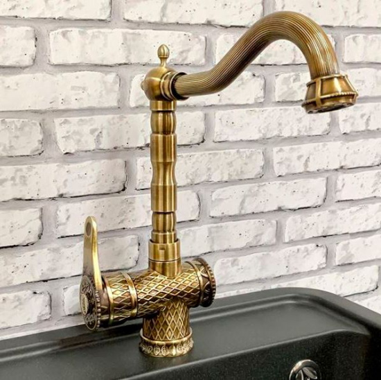 Смеситель для кухни Milacio Carletta MC.510.BR