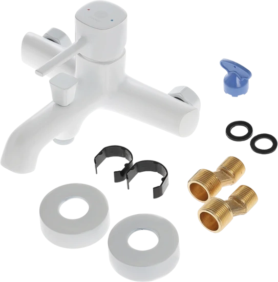 Душевая стойка Orange Karl M05-933w белая