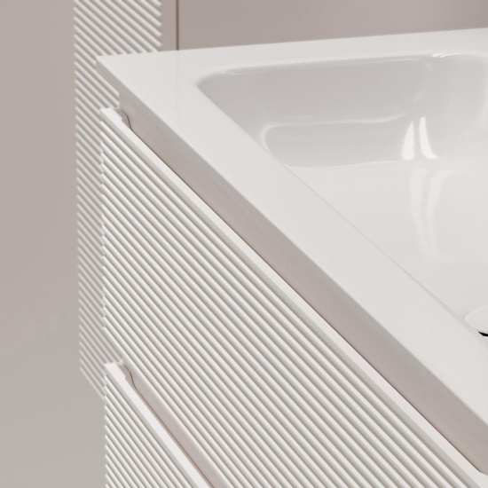 Тумба с раковиной Sancos Folk 120 L bianco