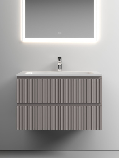 Тумба с раковиной Sancos Snob T 80 Doha Soft SNT80SM, подвесная
