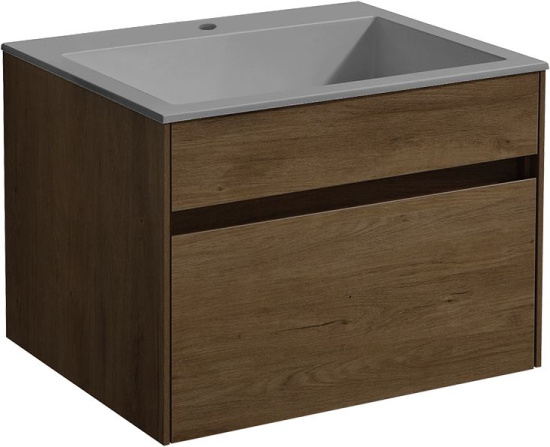 Мебель для ванной Vincea Chiara 60 дуб табак