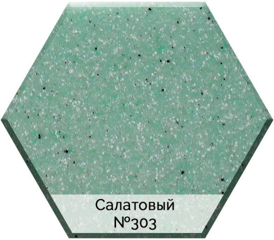 Смеситель для кухни AquaGranitEx C-6040 салатовый